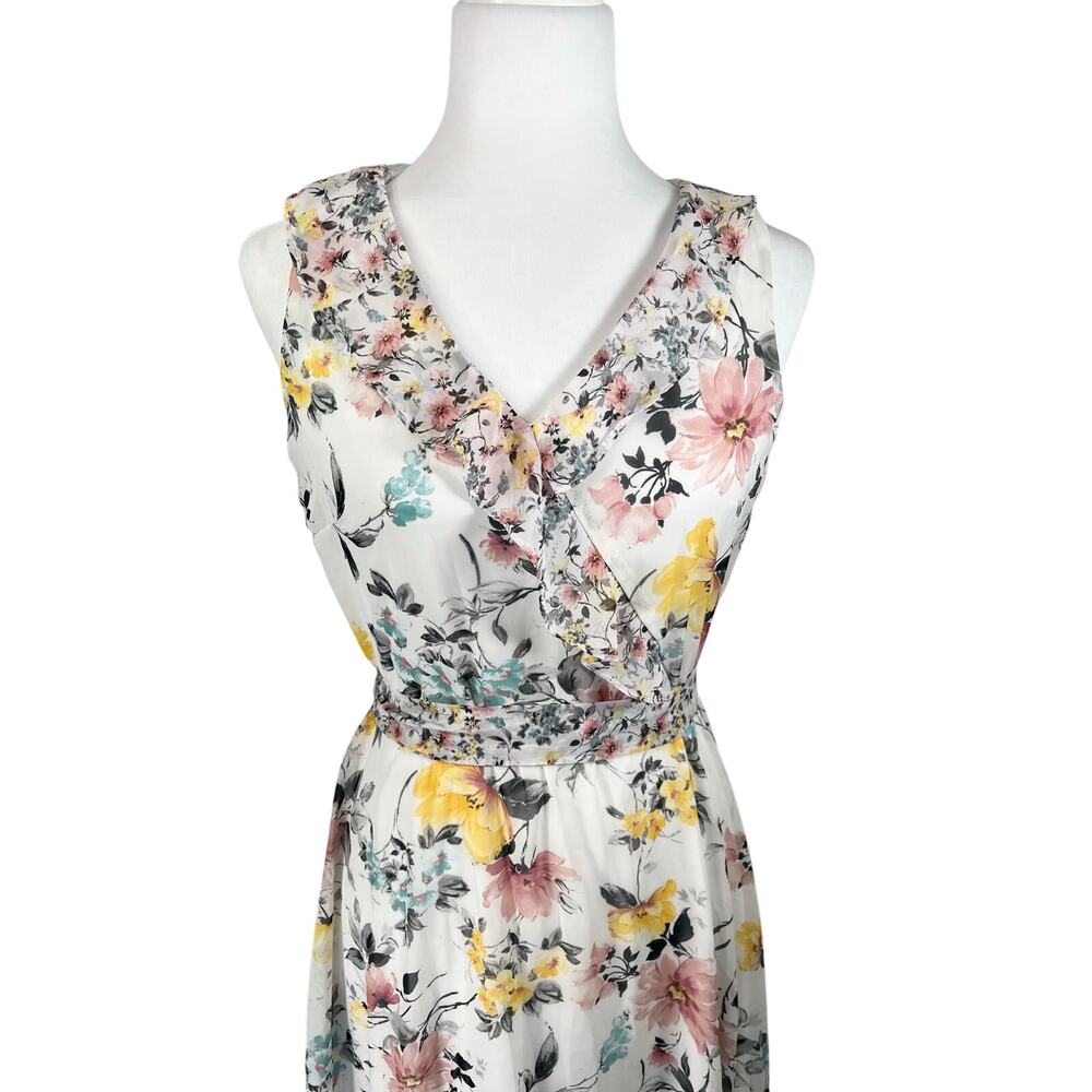 NICOLE MILLER FLORAL DRESS - Picture 2 of 7